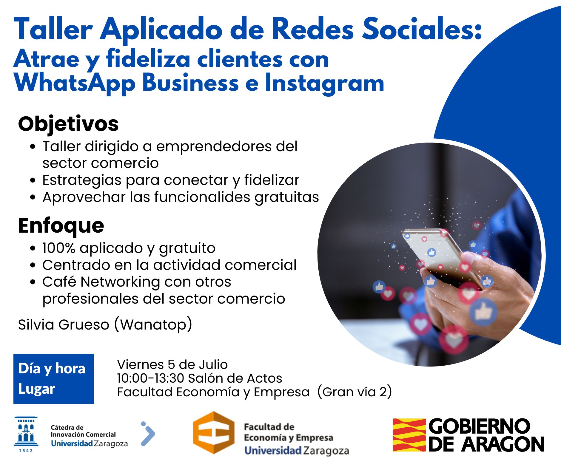 Encuentro empresarial huesca 2 Mejorando tu comercio: claves para conseguir alto impacto con bajo presupuesto